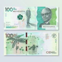 Colombia 100000 Pesos, 2020, B998d, P463, UNC - Robert's World Money - World Banknotes