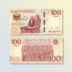 Mexico 100 Pesos, 2016, B713a, P130a, UNC - Robert's World Money - World Banknotes