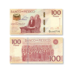 Mexico 100 Pesos, 2016, B713a, P130a, UNC - Robert's World Money - World Banknotes