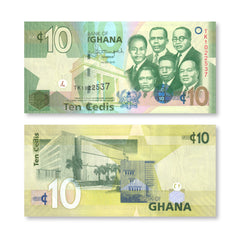 Ghana 10 Cedis, 2015, B147f, P39f, UNC