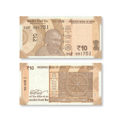 India Set: 10–500 Rupees, 2023, B298–B303, UNC