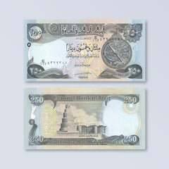 Iraq 250 Dinars, 2020, B358b, UNC