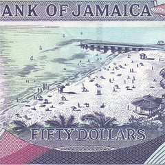 Jamaica 50 Dollars, 2004, B234e, P79e, UNC - Robert's World Money - World Banknotes