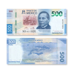 Mexico 500 Pesos, 2023 B717t, UNC