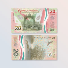 Mexico 20 Pesos, 2022 Commemorative, B726g, UNC