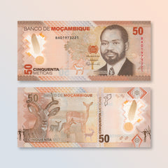 Mozambique 50 Meticais, 2024, B241a, UNC