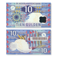 Netherlands 10 Gulden, 1997, P99, UNC