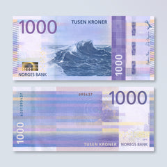 Norway 1000 Kroner, 2019, UNC