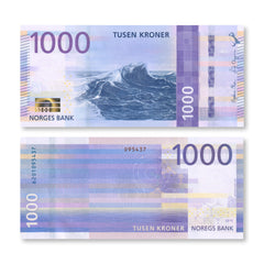 Norway 1000 Kroner, 2019, UNC