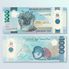 Philippines 1000 Piso, 2022, B1102a, IBNS Banknote of the Year 2022, UNC