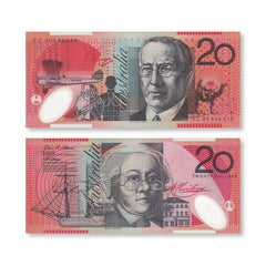 Australia 20 Dollars, 2008, B227f, P59f, UNC - Robert's World Money - World Banknotes