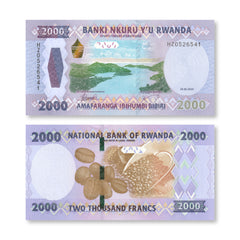 Rwanda 2000 Francs, 2024, B143a, UNC