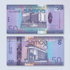 Samoa 50 Tālā, 2012, B117a, P41b, UNC - Robert's World Money - World Banknotes