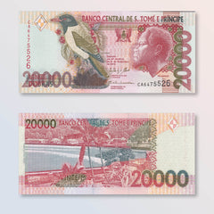 São Tomé & Príncipe 20000 Dobras, 2013, B305e, P67e, UNC - Robert's World Money - World Banknotes