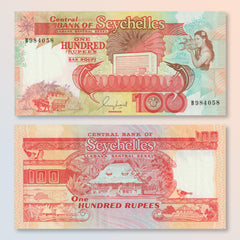 Seychelles 100 Rupees, 1989, B408a, P35, UNC