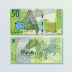 Seychelles 50 Rupees, 2016, B420a, P49, UNC