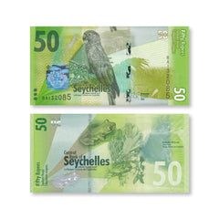 Seychelles 50 Rupees, 2016, B420a, P49, UNC