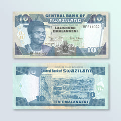 Swaziland 10 Emalangeni, 2006, B224c, P29c, UNC