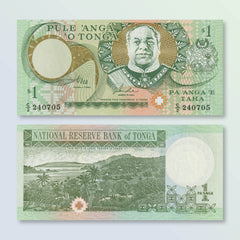 Tonga 1 Pa'anga, 1995, B206a, P31a, UNC - Robert's World Money - World Banknotes