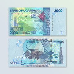 Uganda 2000 Shillings, 2017, B155d, P50d, UNC