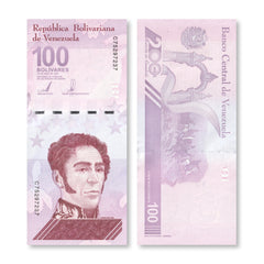 Venezuela 100 Bolívares Digitales, 2021, B389a, UNC